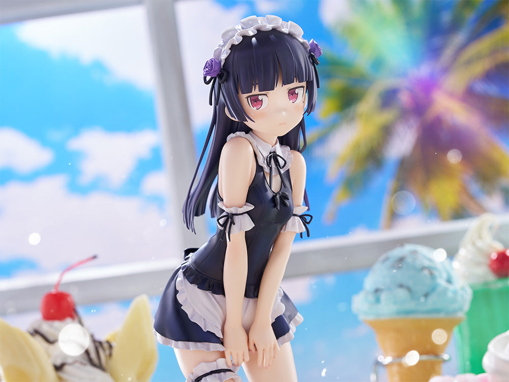 TENITOL TALL Kirino, Kuroneko & Ayase Swimsuit Maid Ver. 3-Figure Set official FuRyu product image