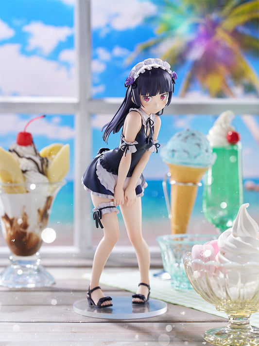 TENITOL TALL Kuroneko Swimsuit Maid Ver. official FuRyu product image