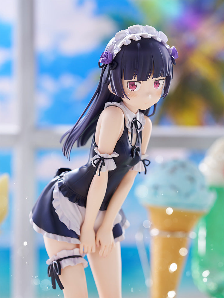 TENITOL TALL Kuroneko Swimsuit Maid Ver. official FuRyu product image