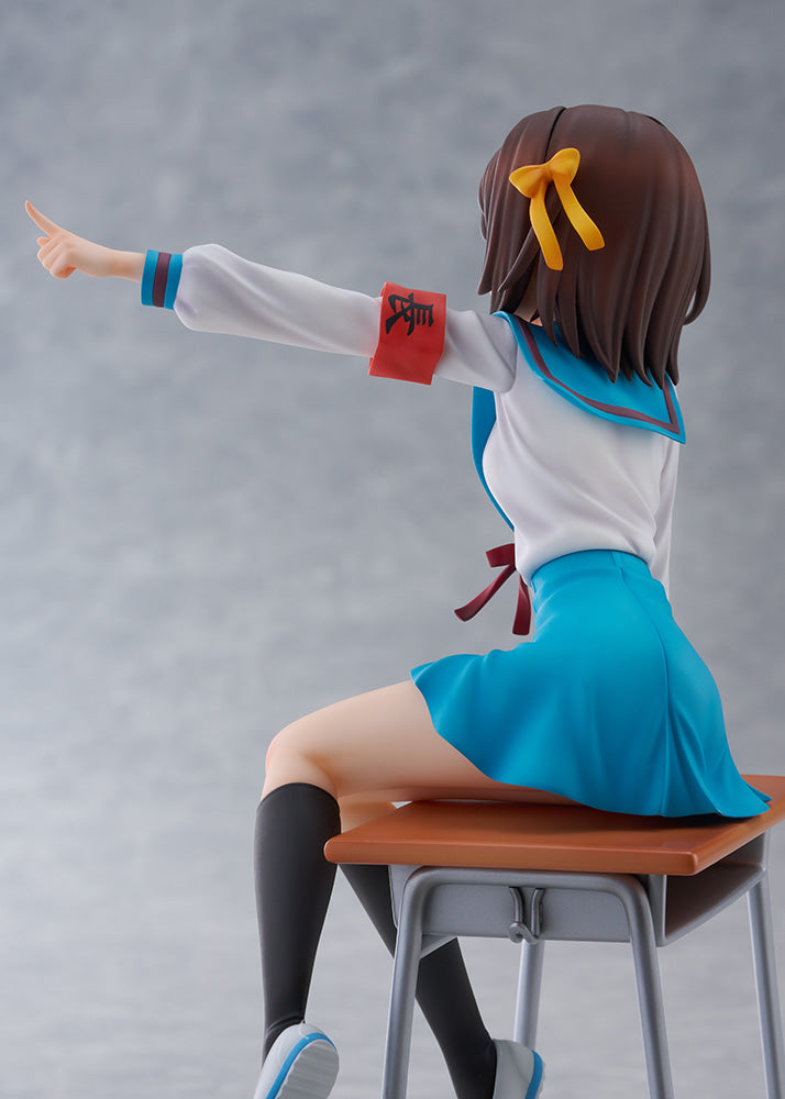 The Melancholy of Haruhi Suzumiya Haruhi Suzumiya Anime 20th Anniversary Ver. 1/7 Scale Figure KADOKAWA Special Set - product view 15