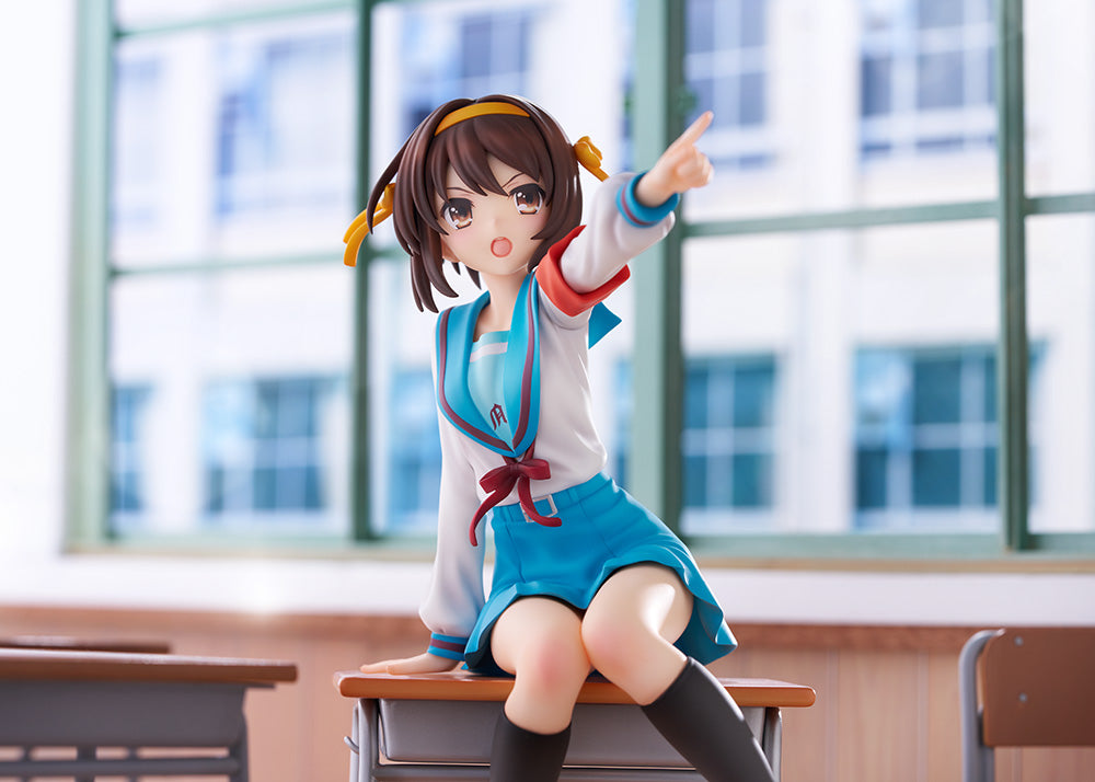 The Melancholy of Haruhi Suzumiya Haruhi Suzumiya Anime 20th Anniversary Ver. 1/7 Scale Figure KADOKAWA Special Set - product view 18