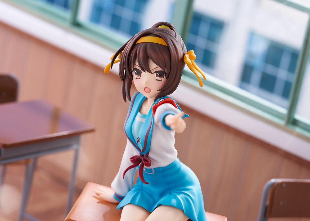 The Melancholy of Haruhi Suzumiya Haruhi Suzumiya Anime 20th Anniversary Ver. 1/7 Scale Figure KADOKAWA Special Set - product view 19
