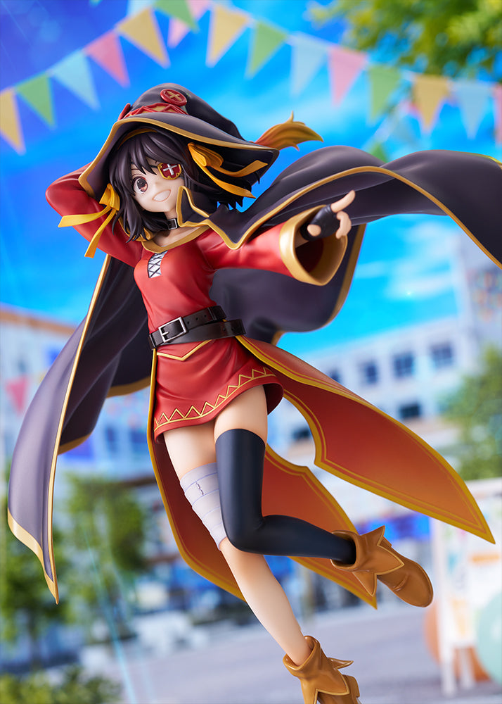 The Melancholy of Haruhi Suzumiya x KONOSUBA Haruhi Suzumiya Megumin Ver. 1/7 Scale Figure - product view 4