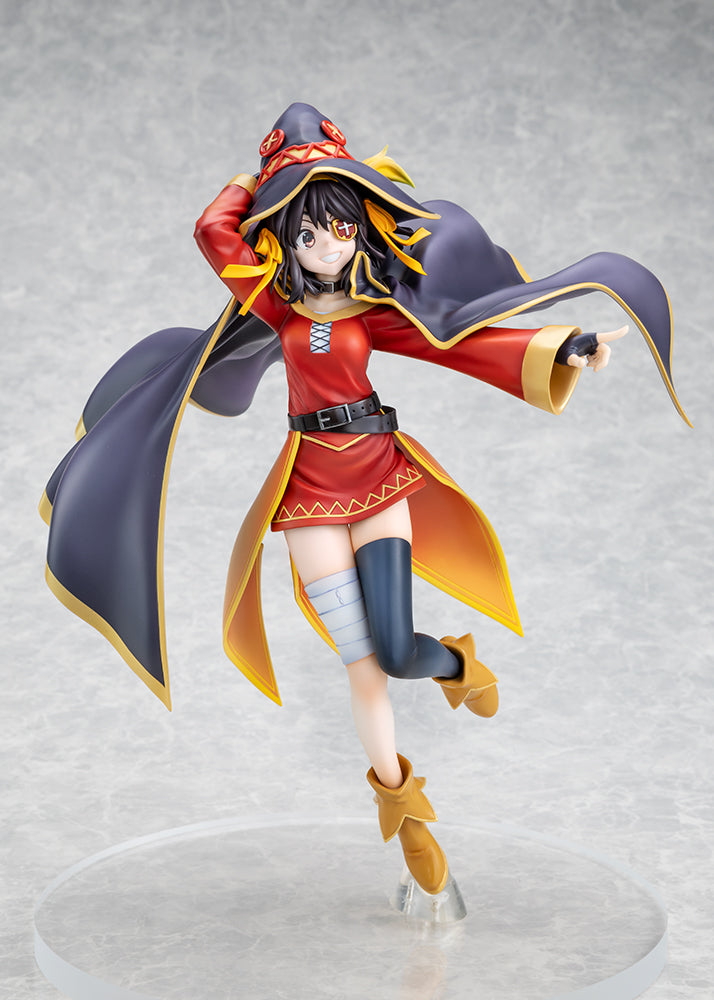 The Melancholy of Haruhi Suzumiya x KONOSUBA Haruhi Suzumiya Megumin Ver. 1/7 Scale Figure - product view 8