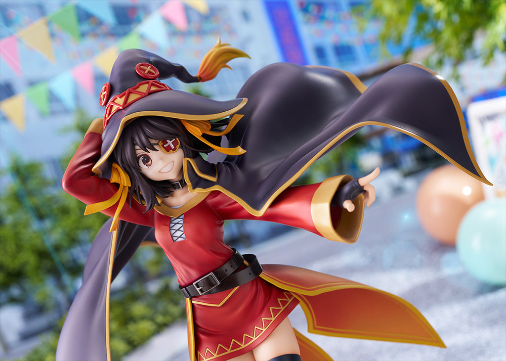 The Melancholy of Haruhi Suzumiya x KONOSUBA Haruhi Suzumiya Megumin Ver. 1/7 Scale Figure - product view 17