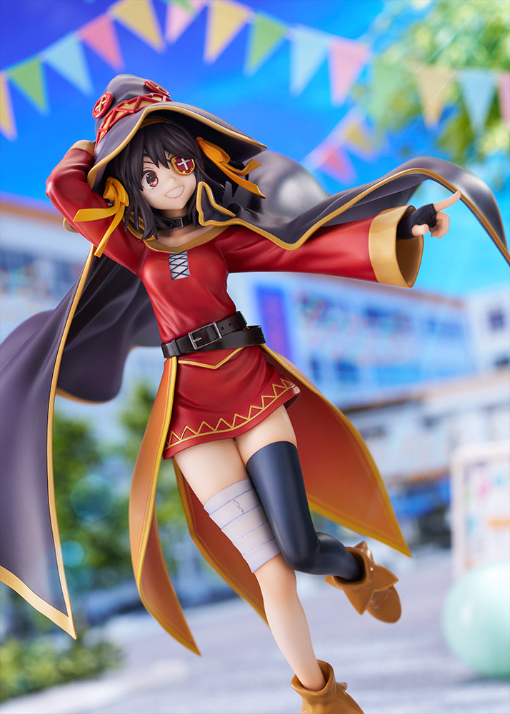 The Melancholy of Haruhi Suzumiya x KONOSUBA Haruhi Suzumiya Megumin Ver. 1/7 Scale Figure - product view 18
