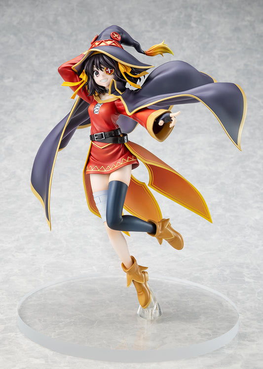 The Melancholy of Haruhi Suzumiya x KONOSUBA Haruhi Suzumiya Megumin Ver. 1/7 Scale Figure KADOKAWA Special Set - product view 1