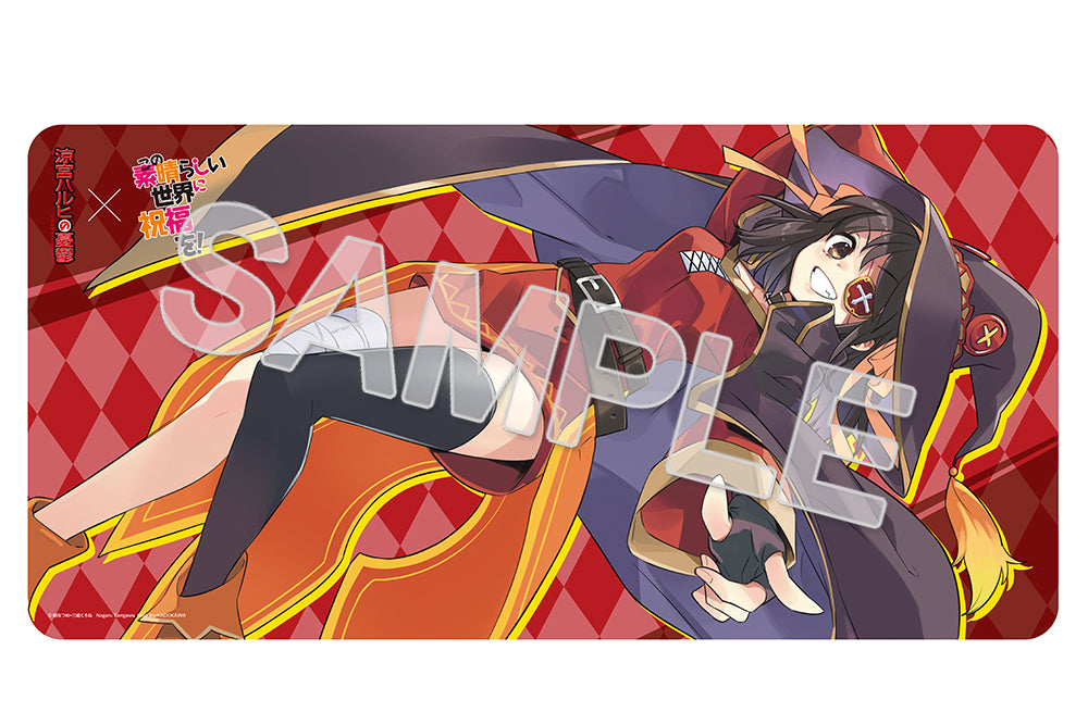 The Melancholy of Haruhi Suzumiya x KONOSUBA Haruhi Suzumiya Megumin Ver. 1/7 Scale Figure KADOKAWA Special Set - product view 2