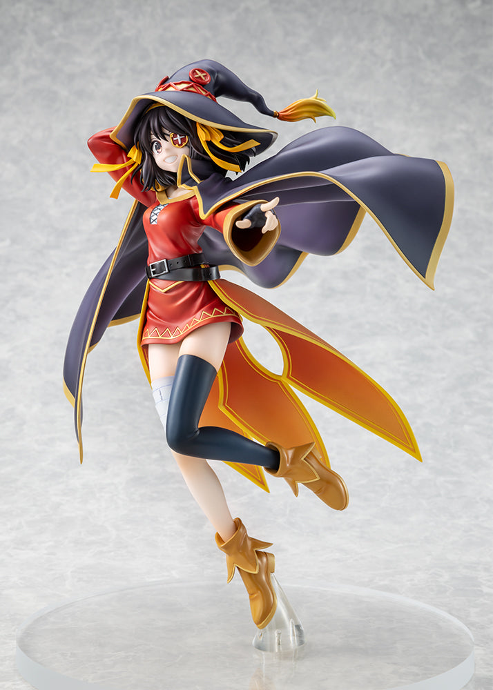 The Melancholy of Haruhi Suzumiya x KONOSUBA Haruhi Suzumiya Megumin Ver. 1/7 Scale Figure KADOKAWA Special Set - product view 6