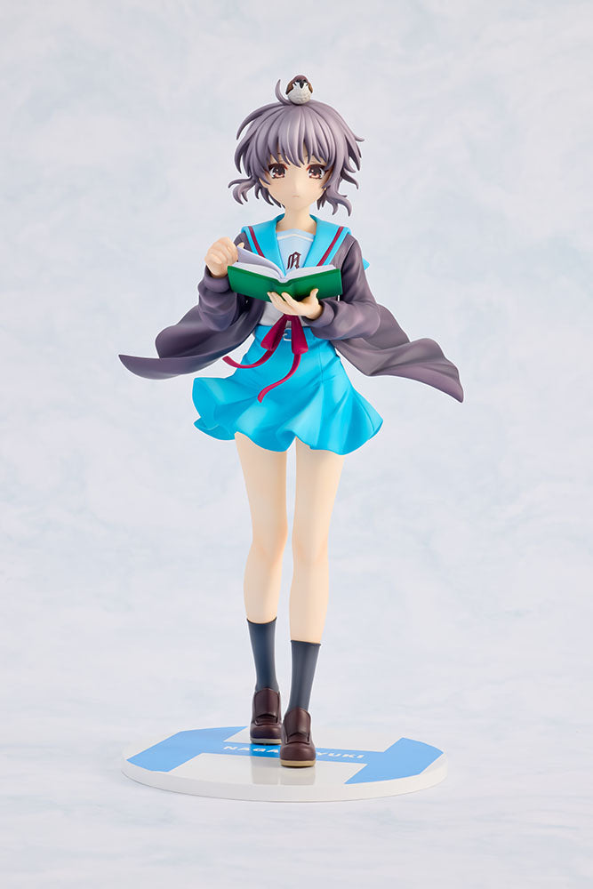The Melancholy of Haruhi Suzumiya Yuki Nagato Light Novel Ver. 1/7 Scale Figure KADOKAWA Special Set - product view 3