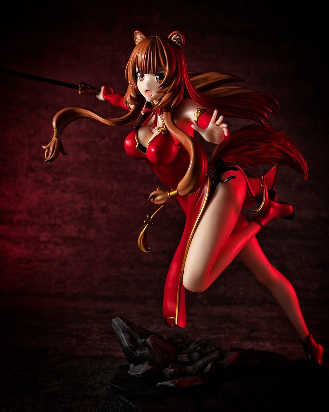 The Rising of the Shield Hero Season 2 Raphtalia Red Dress Style Ver. 1/7 Scale Figure KADOKAWA Special Set - product view 8
