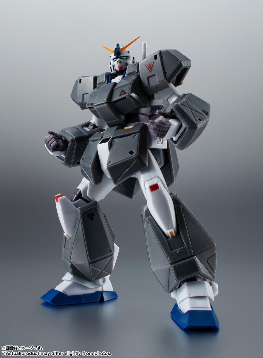 BANDAI SPIRITS The Robot Spirits Mobile Suit Gundam 0080 RX-78NT-1 Gundam NT-1 & Chobham Armor ver. A.N.I.M.E. Action Figure