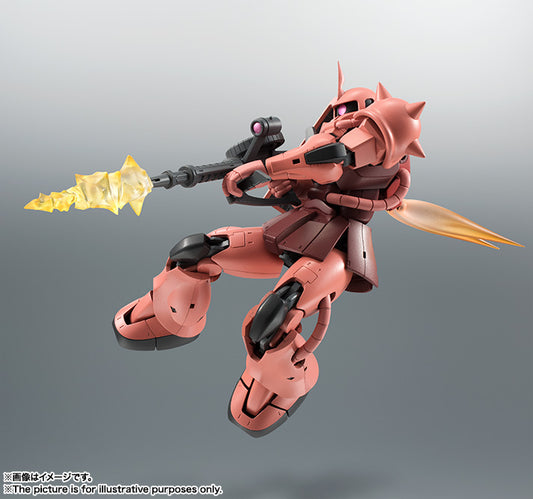 BANDAI SPIRITS The Robot Spirits Mobile Suit Gundam Char's Zaku II ver. A.N.I.M.E. Reissue Action Figure