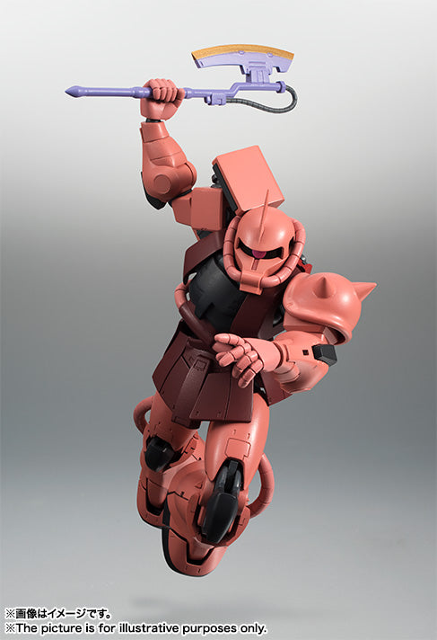 BANDAI SPIRITS The Robot Spirits Mobile Suit Gundam Char's Zaku II ver. A.N.I.M.E. Reissue Action Figure