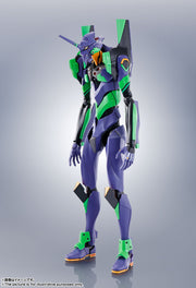 BANDAI SPIRITS The Robot Spirits Neon Genesis Evangelion Evangelion Unit-01 with Spear of Cassius Renewal Color Edition Reissue Action Figure