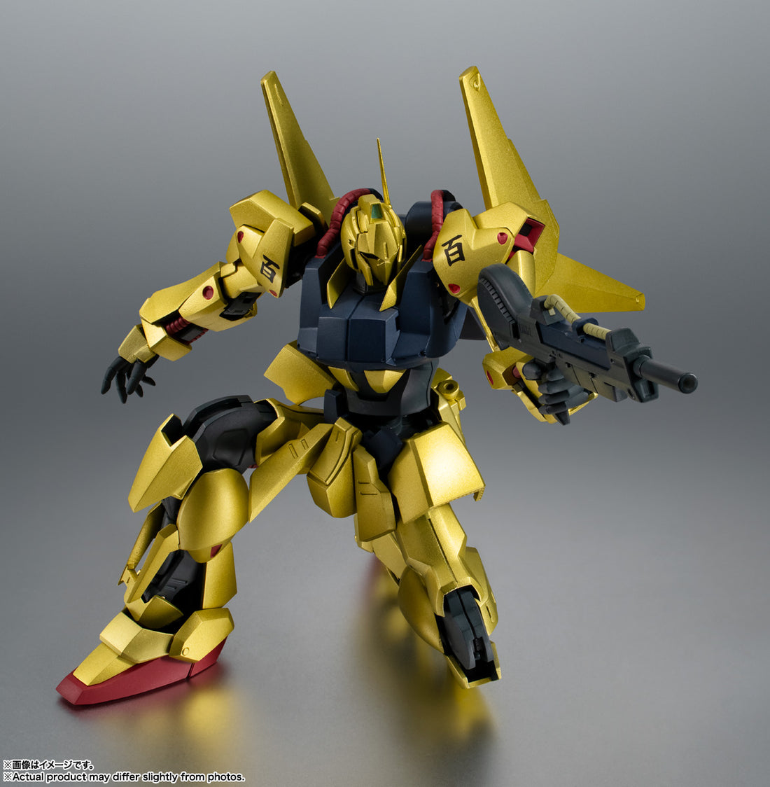 BANDAI SPIRITS The Robot Spirits <SIDE MS> Mobile Suit Z Gundam MSN-00100 Hyaku Shiki ver. A.N.I.M.E. Action Figure