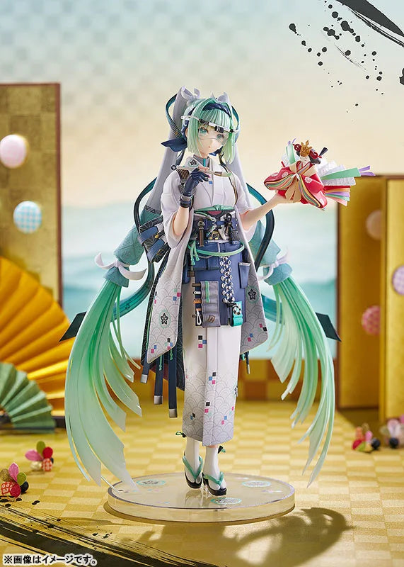 Vocaloid Hatsune Miku Smile x Future Ver. 1/7 Complete Figure official AmiAmi product image