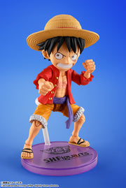 BANDAI SPIRITS World Collectable Figure x S.H.Figuarts ONE PIECE Monkey D. Luffy Figure