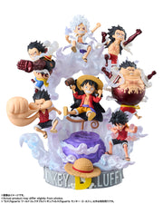 BANDAI SPIRITS World Collectable Figure x S.H.Figuarts ONE PIECE Monkey D. Luffy Figure