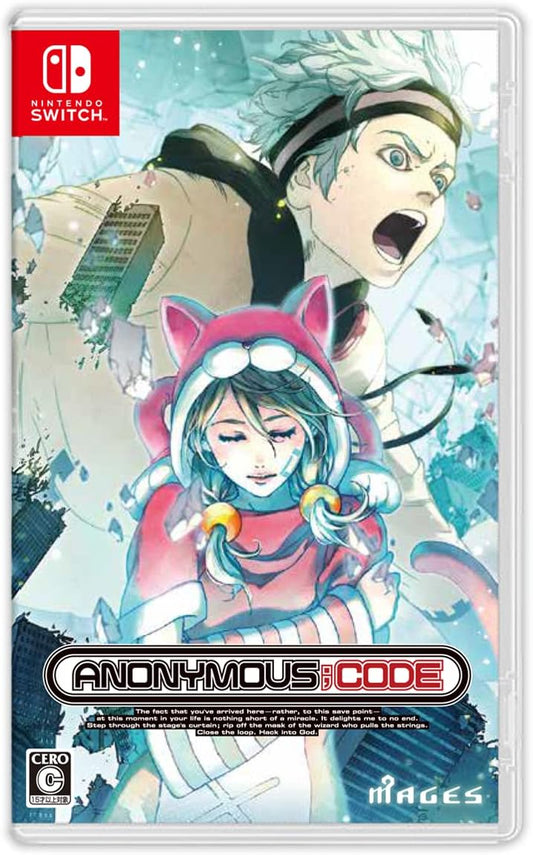 ANONYMOUS;CODE Nintendo Switch official product image