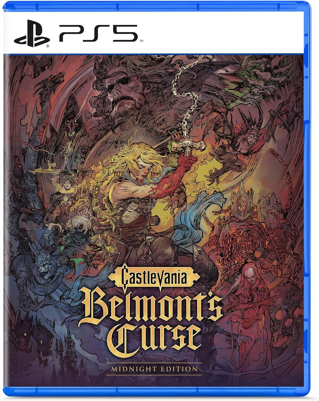 Castlevania: Belmont's Curse Midnight Edition front cover