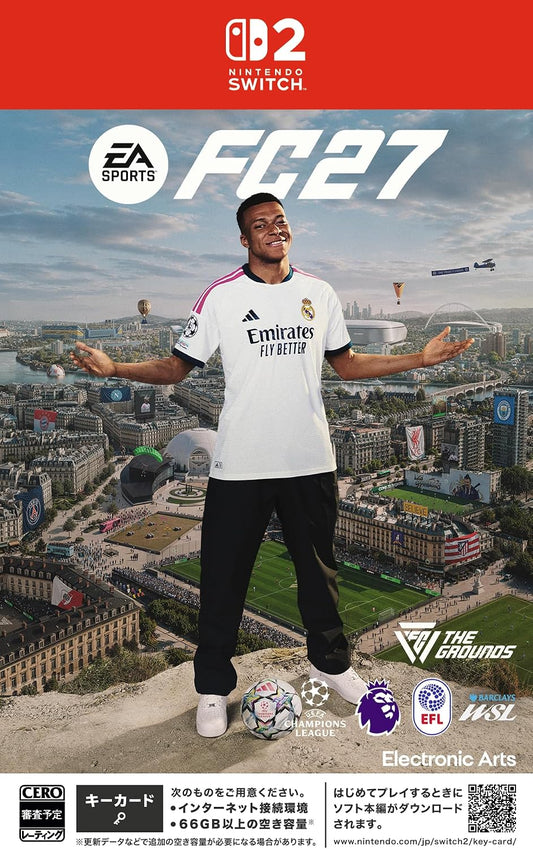 EA Sports FC 27 Nintendo Switch 2 Japanese edition front cover
