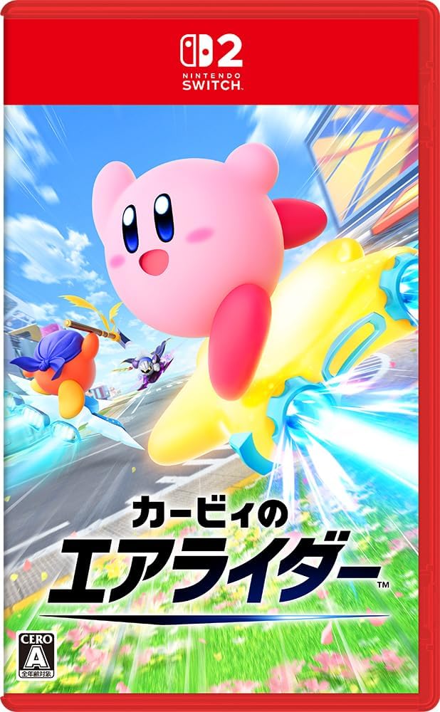 Nintendo Switch 2 Kirby Air Riders - official Japanese Nintendo Switch 2 physical edition