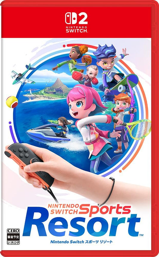 Nintendo Switch Sports Resort Nintendo Switch 2 Japanese edition front cover