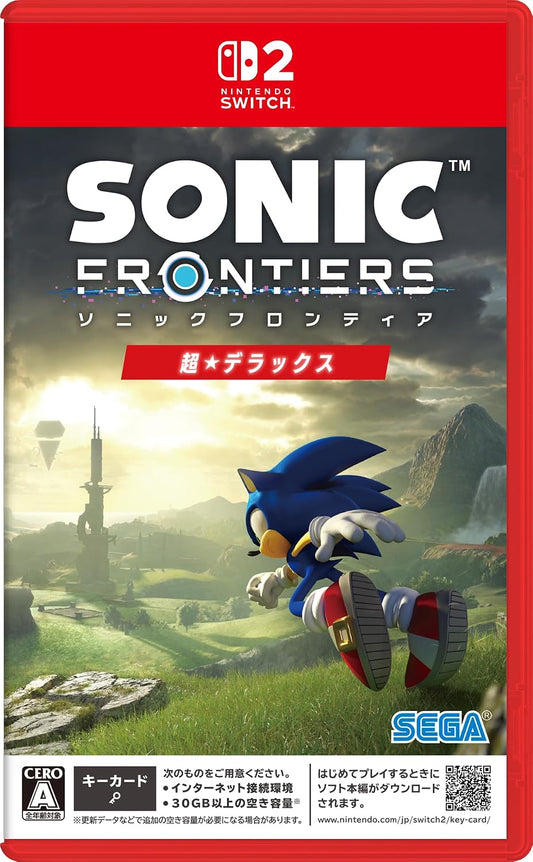 Sonic Frontiers: Super Deluxe Nintendo Switch 2 official product image