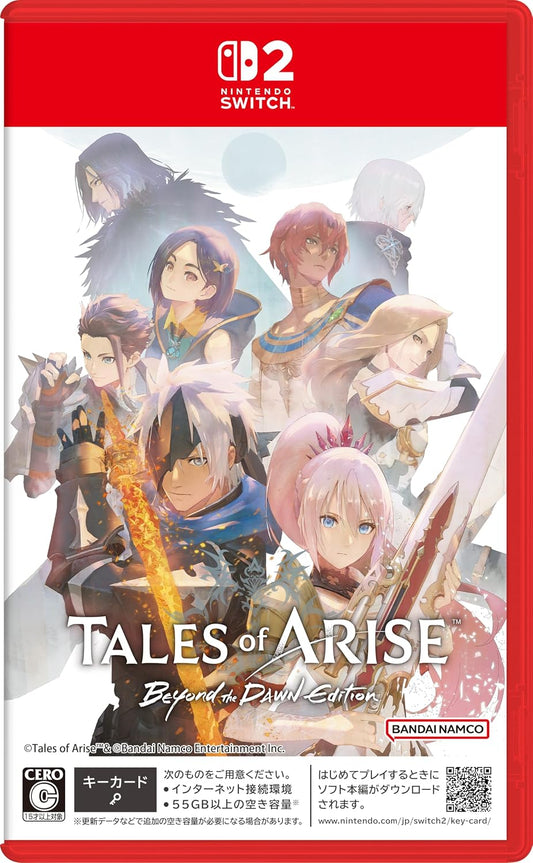 Tales of Arise: Beyond the Dawn Edition Nintendo Switch 2 official product image