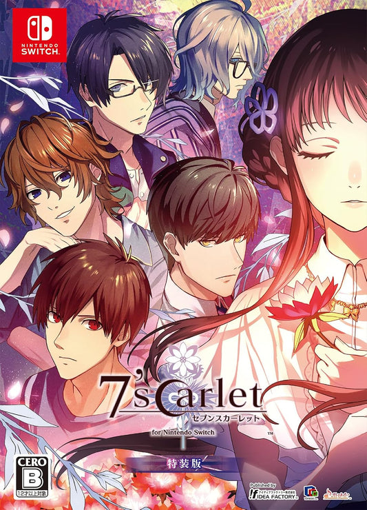 Nintendo Switch 7'scarlet Special Edition - official Japanese collector edition