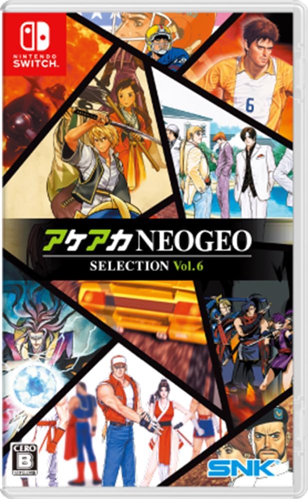 Nintendo Switch ACA NEOGEO Selection Vol. 6 - official Japanese front cover