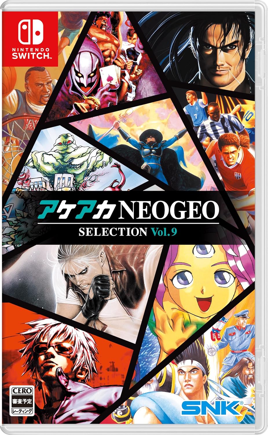 Nintendo Switch ACA NEOGEO Selection Vol. 9 - official Japanese front cover