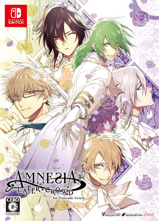 Nintendo Switch AMNESIA LATER x CROWD Limited Edition - official Japanese collector edition