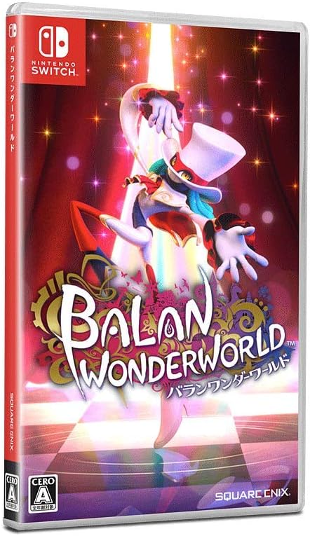 Nintendo Switch Balan Wonderworld - official Japanese front cover