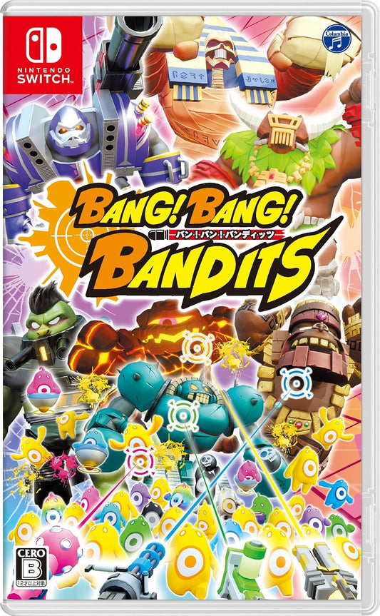 Nintendo Switch Bang! Bang! Bandits - official Japanese front cover