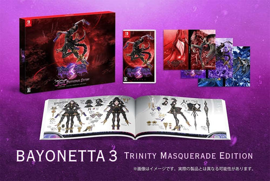 Nintendo Switch Bayonetta 3 Trinity Masquerade Edition - official Japanese collector edition