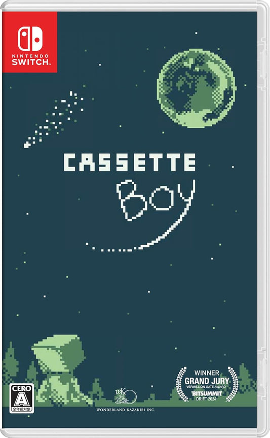 Nintendo Switch Cassette Boy - official Japanese front cover