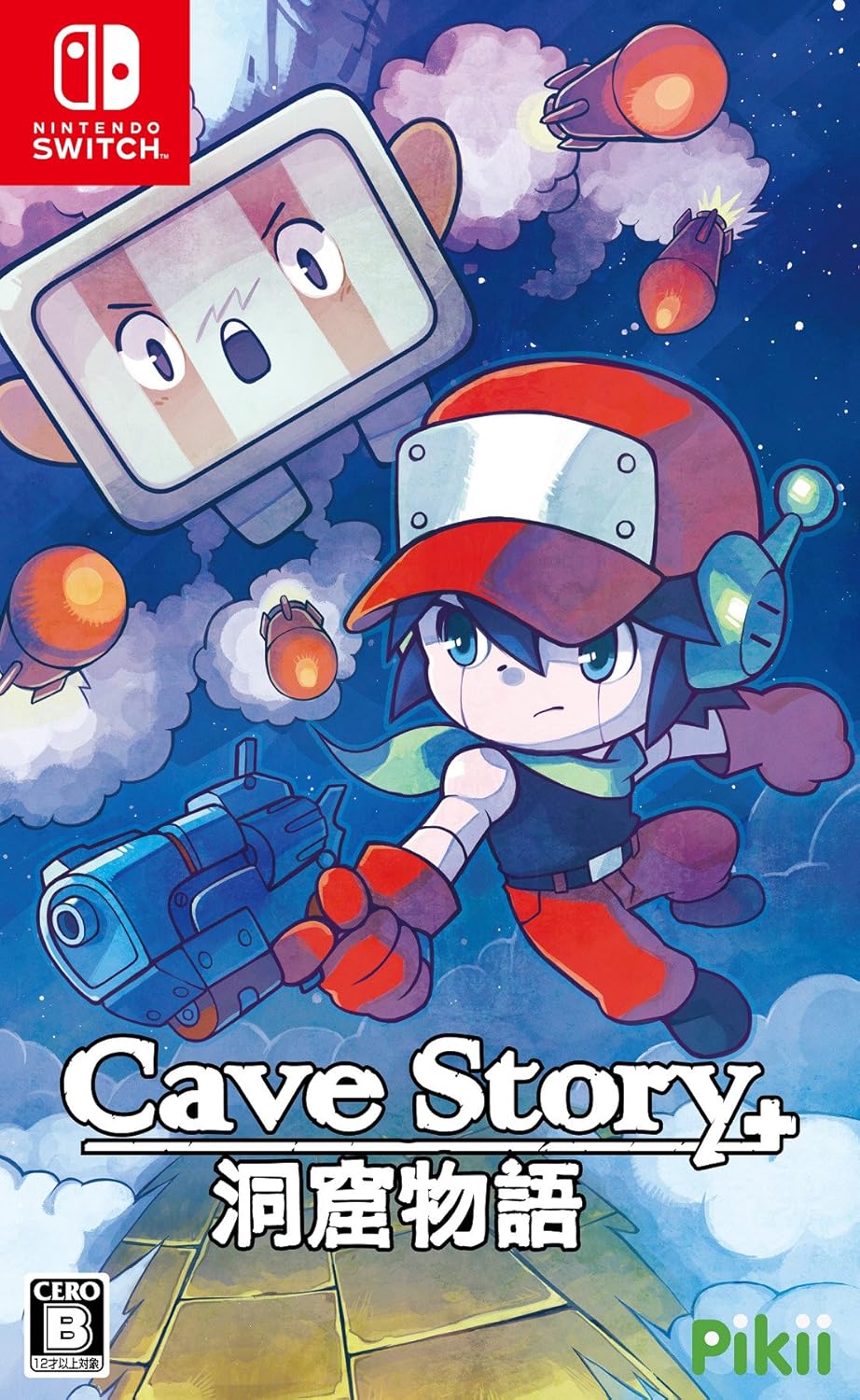Nintendo Switch Cave Story+ - official Japanese front cover