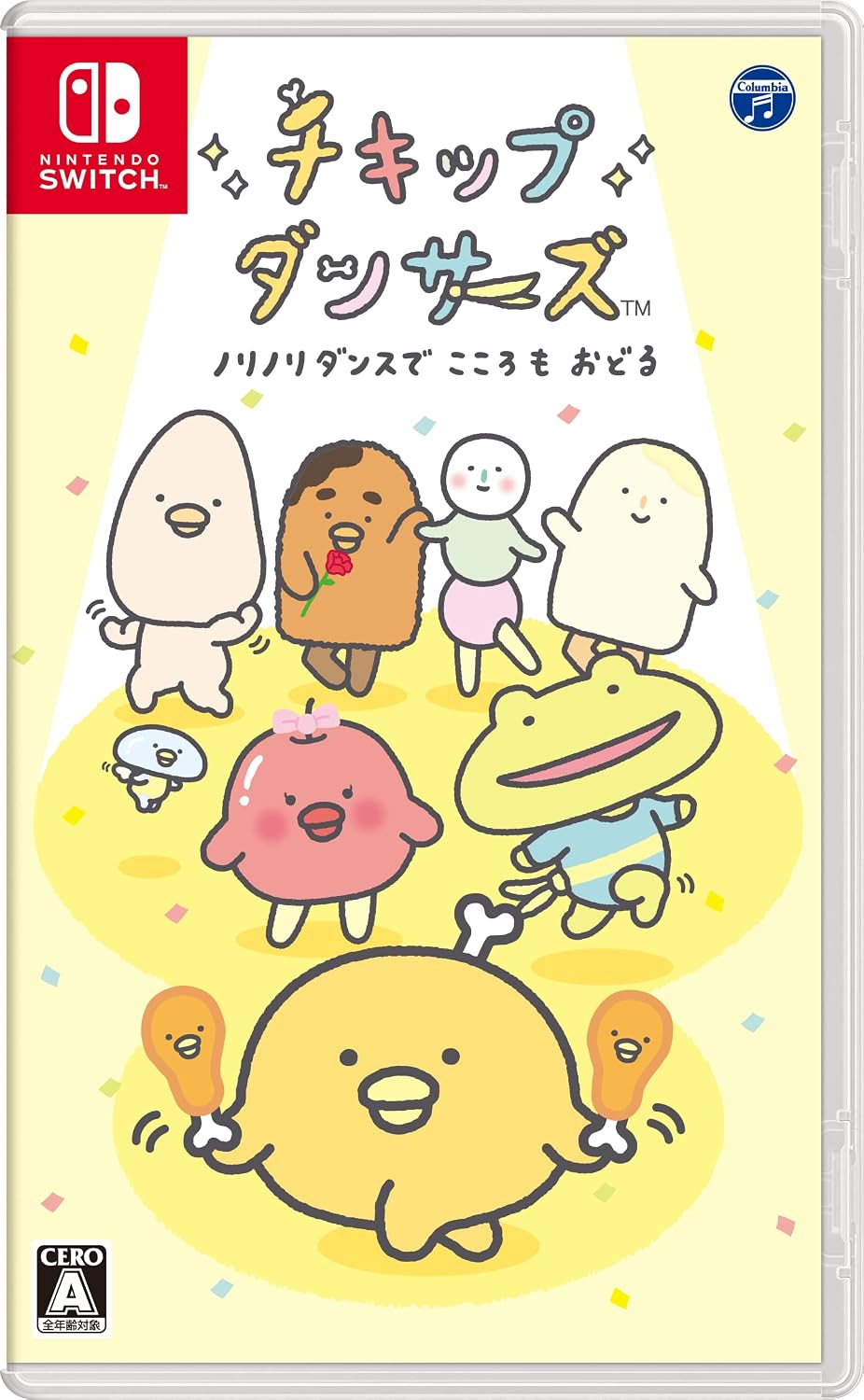 Nintendo Switch Chickip Dancers: Dance to Your Heart’s Content - official Japanese front cover