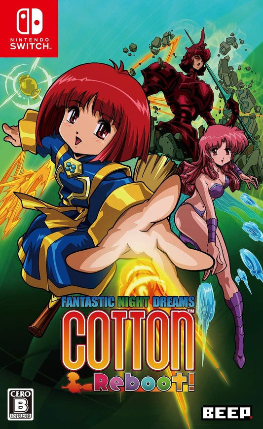 Nintendo Switch Cotton Reboot! - official Japanese front cover