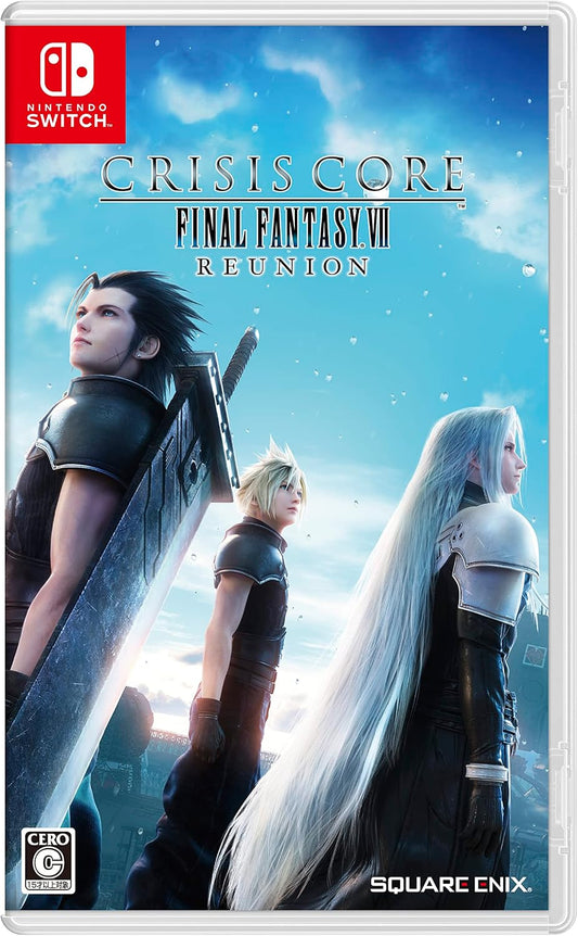 Nintendo Switch Crisis Core - Final Fantasy VII - Reunion - official Japanese front cover