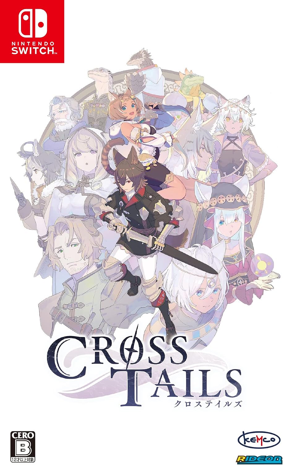 Nintendo Switch Cross Tails - official Japanese front cover