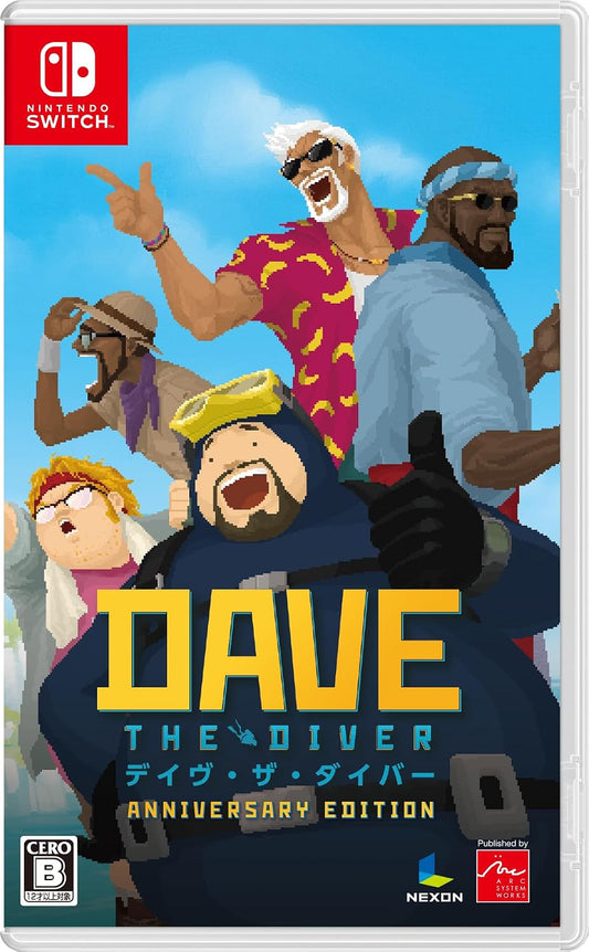 Nintendo Switch Dave the Diver Anniversary Edition - official Japanese physical edition