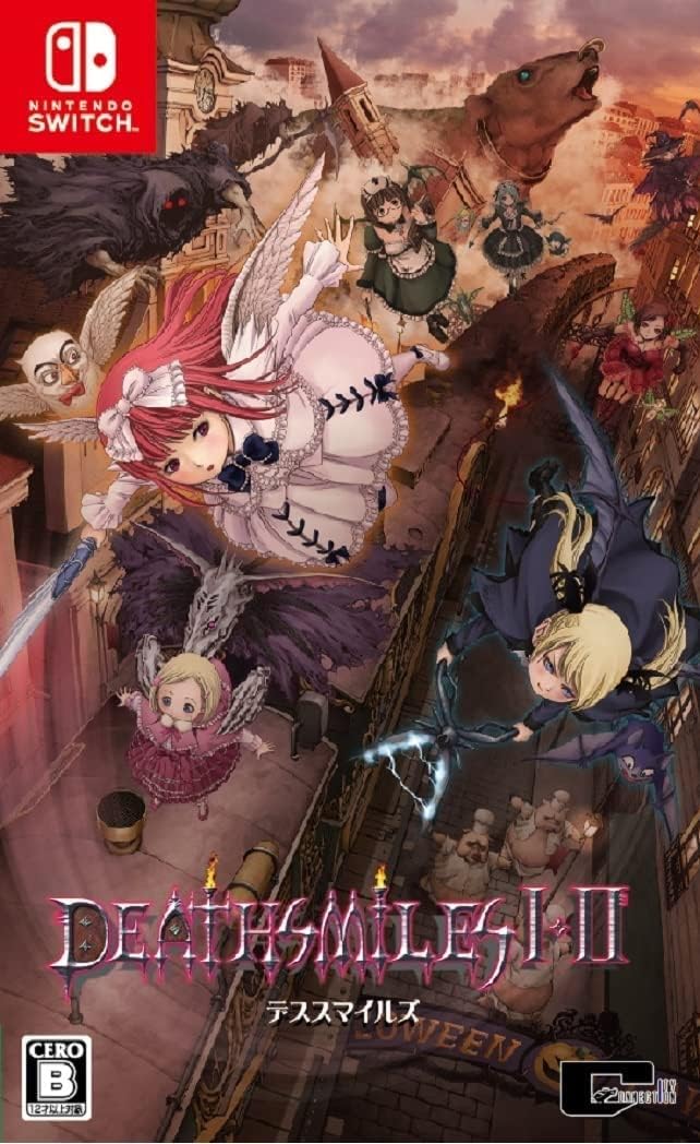 Nintendo Switch Deathsmiles I & II - official Japanese front cover