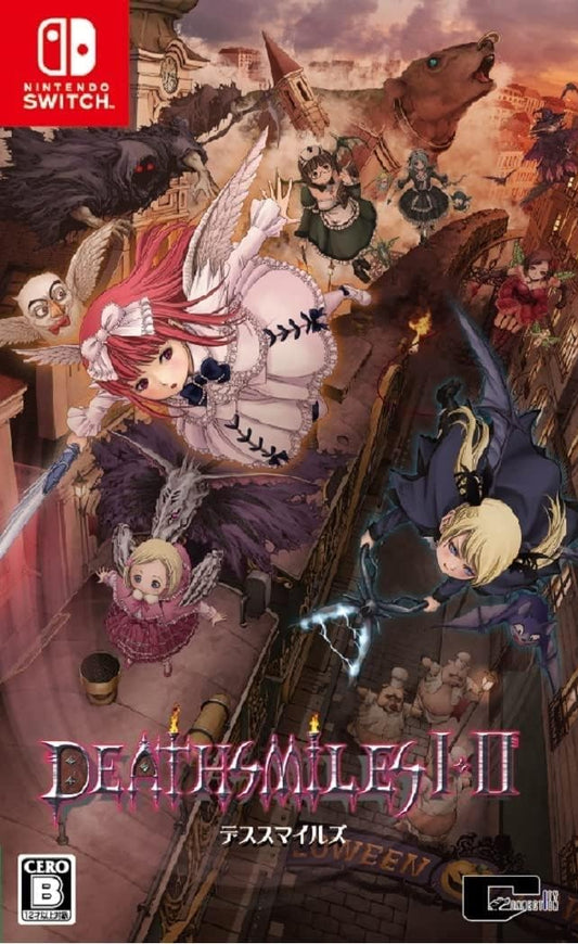 Nintendo Switch Deathsmiles I & II - official Japanese front cover