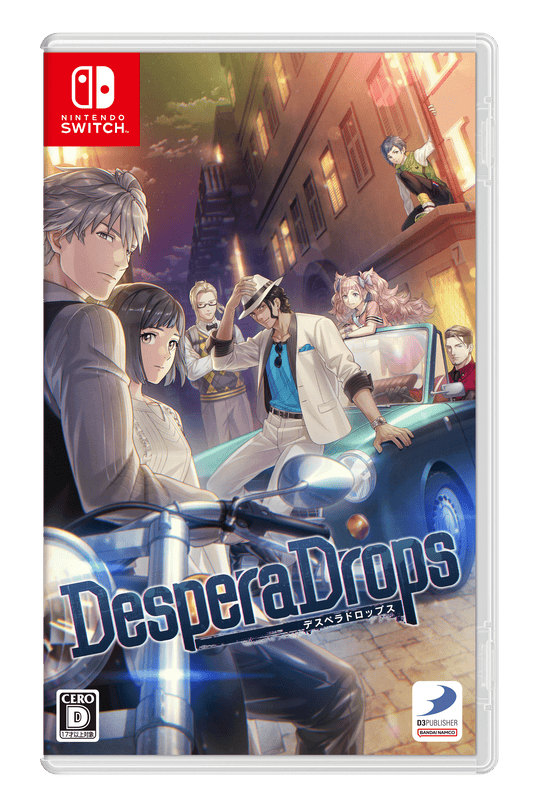 Official Japanese Nintendo Switch DesperaDrops physical game case
