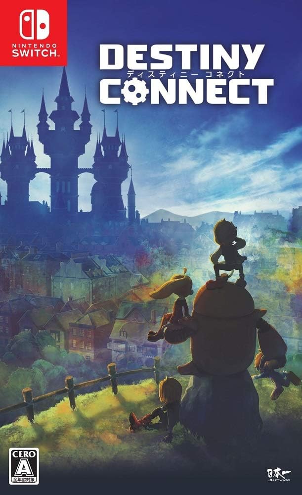 Nintendo Switch Destiny Connect - official Japanese front cover