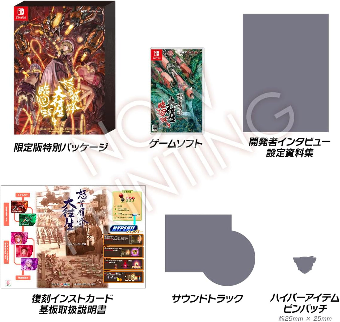 Nintendo Switch DoDonPachi DaiOuJou ReIncarnation Limited Edition - official Japanese collector edition