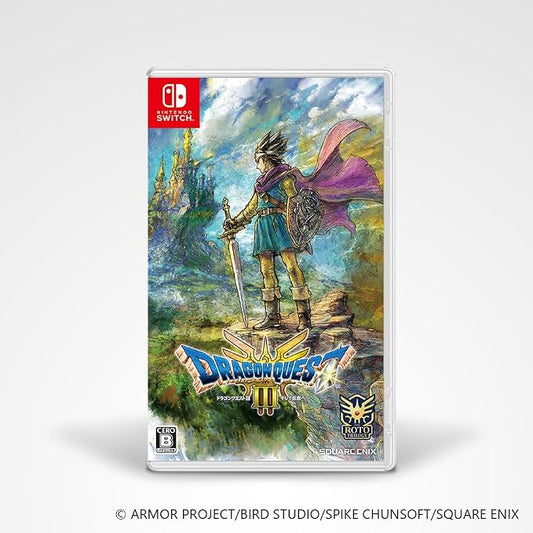 Nintendo Switch Dragon Quest III HD-2D Remake - official Japanese front cover